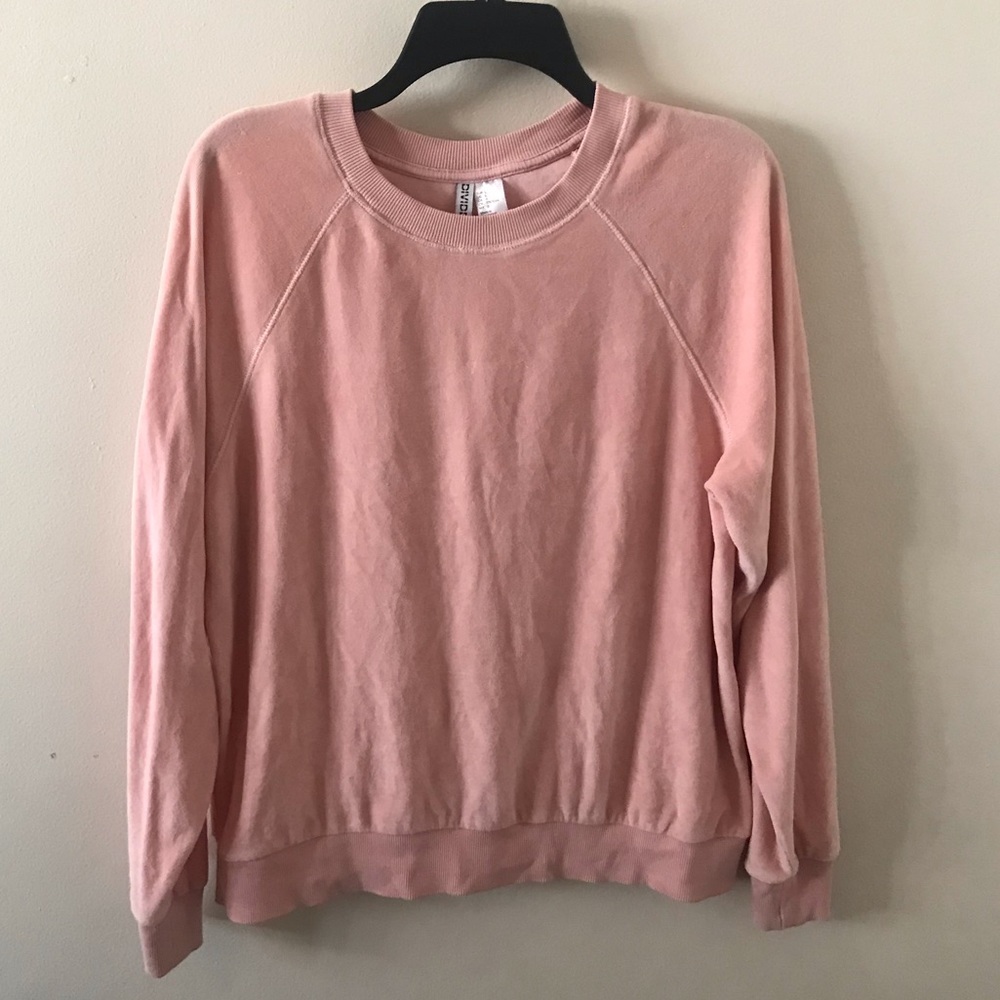 H&M Light Pink Pullover